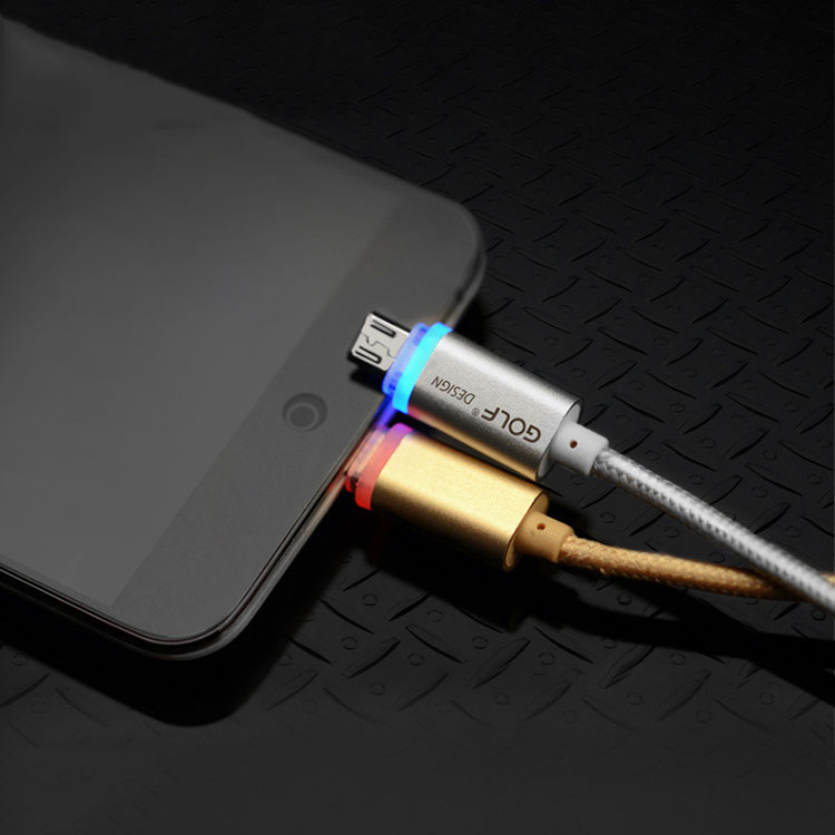 Cáp sạc Lightning LED loại 1m cho Android Cáp Android