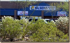 Olsens Market Place in Ajo.