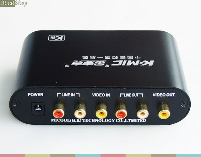 Bộ micro hát karaoke di động K-Mic KM600
