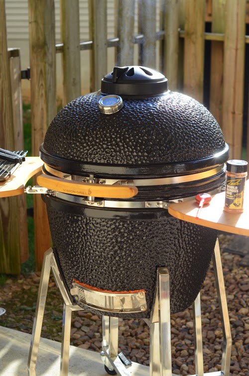 Dragende cirkel Aardrijkskunde element Nibble Me This: Review of the Vision Grills Classic B Series Kamado