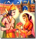 Sita and Rama's marriage