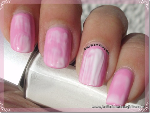 nail foil tutorial step 2 glue
