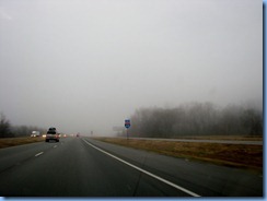 7421 Arkansas, Little Rock - I-40 East - fog