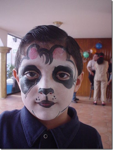 maquillaje  panda