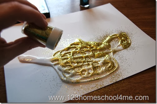 Aladdin Sand Art Craft for Families Aladdin Sand Art Craft for Families