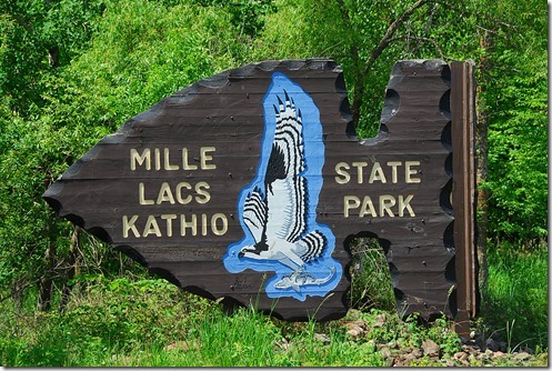 Mille Lacs Kathio Sign