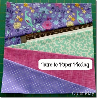 Intro to paper piecing