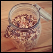 Day #17 - Dorset Cereal in a glass jar