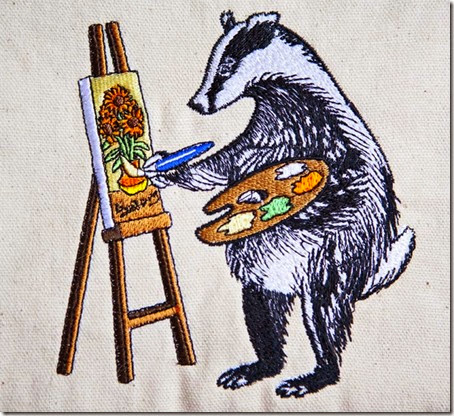 Badger Painting08