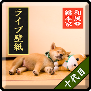 和風総本家/十代目豆助（冒険）ライブ壁紙 logo