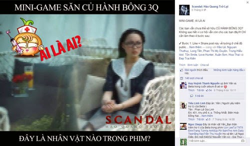 Cu Hanh Bong duoc san don tren fanpage cua phim.jpg