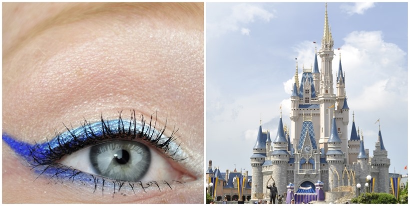 walt disney world inspired makeup cinderella castle the hub