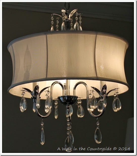 traditional yet with a touch of modern chandelier