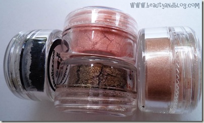 Mattify! Cosmetics Sparkling Eye Shadows Review And Swatch In Twilight Cotton Candy Iced Apricot Woodland Fairy