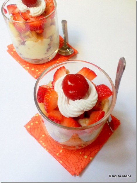 Fruit Trifle Pudding Recipe