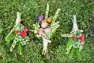 acorn and botanical boutonnieres tyra-bleek-boston-wedding-photography