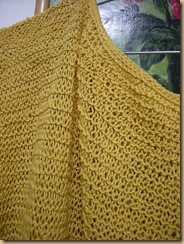 yellow summer crochet