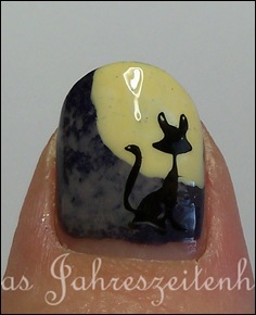 Nageldesign Halloween Hexe 6