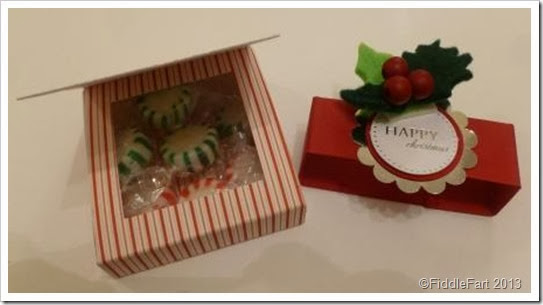 Sizzix Shaker Box Christmas Favour Box Sizzix Shaker Box Christmas Favour Box