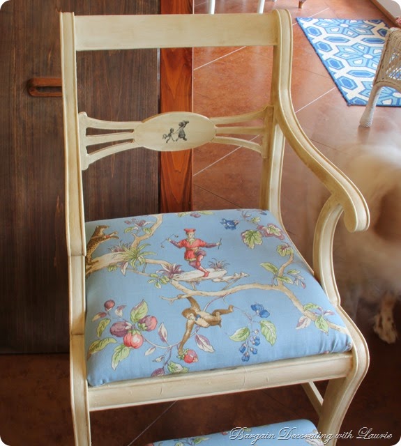 AS Old White Painted Chair 2