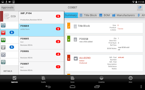 Oracle PLM Mobile Screenshots 1