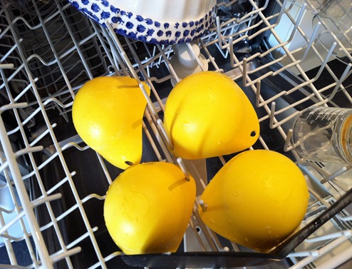 pods in the dishwasher