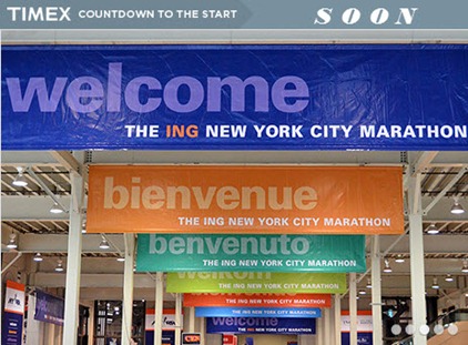 countdown to NYC marathon