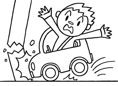 Download ACCIDENT SCENE COLORING PAGES