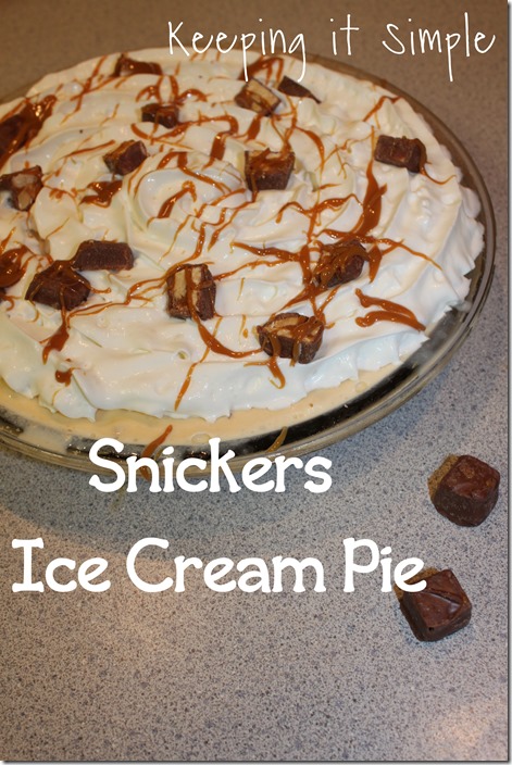 #shop Snickers Ice cream Pie