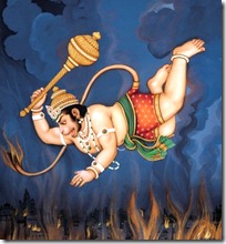 Hanuman in Lanka