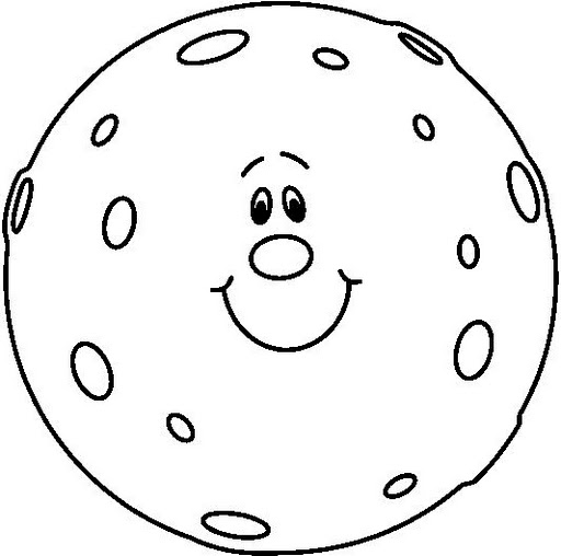 Fases de la luna para niños para colorear con nombres Imagui