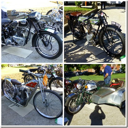 Various bikes on display November 2014