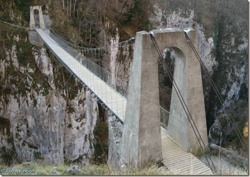 Puente de las hoces de Holtzarte - Pirineo francés