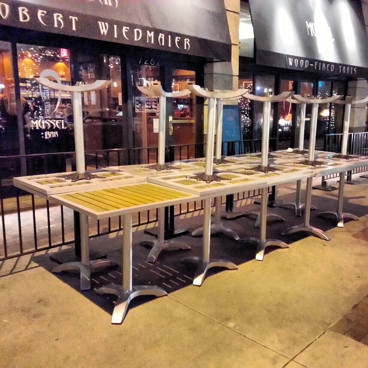 Robert Dyer Bethesda Row OUTDOOR DINING FURNITURE COMES OUT OF