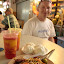 Wioska Changi - pyszne jedzonko i najlepsze soki w czasie całego wyjazdu. Zaraz przy dworcu.