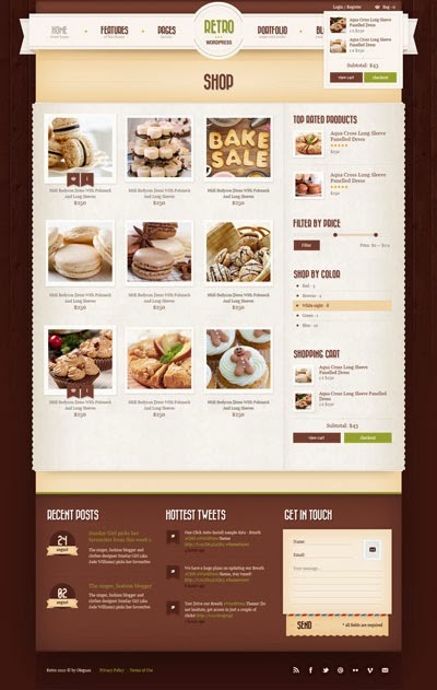 Retro, theme premium de WordPress para eCommerce Retro, theme premium de WordPress para eCommerce