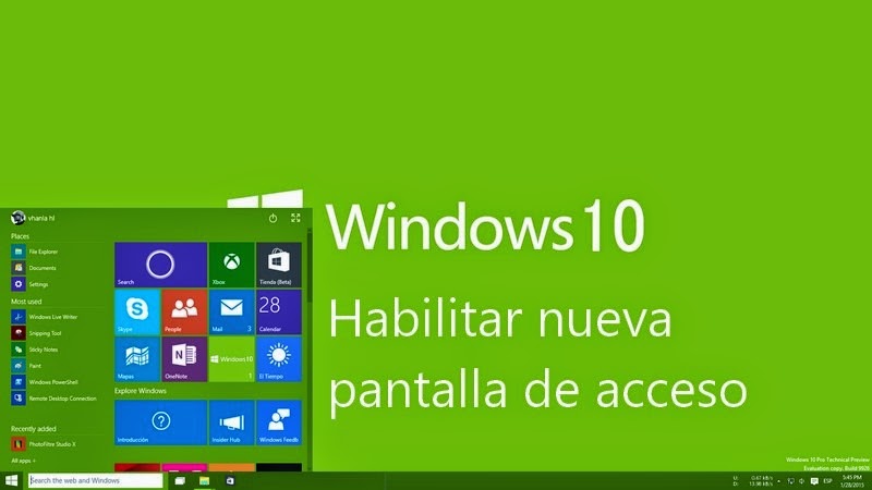 Windows10nuevalogin
