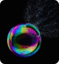 Bubble bursting