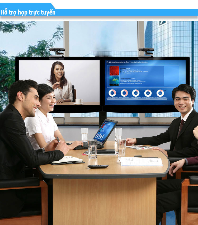 Androi box HD23 hội nghị trực tuyến