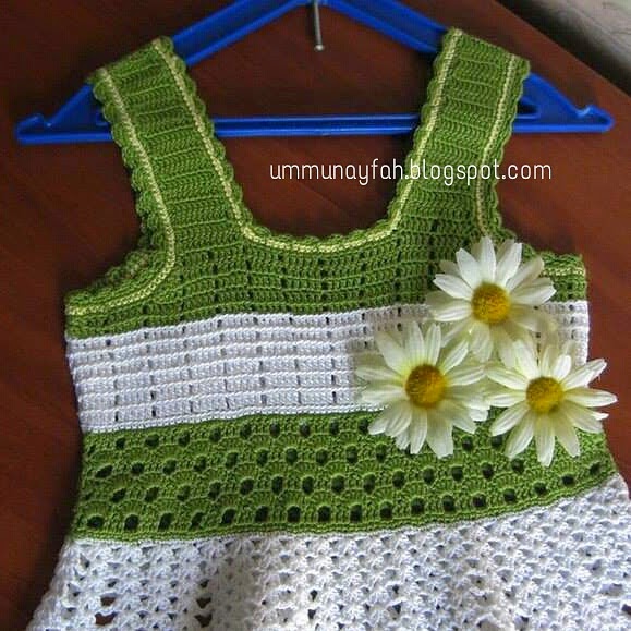 A Journey of my Crochet Life: Crochet Toddler Dress Pattern