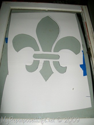 making a stencil