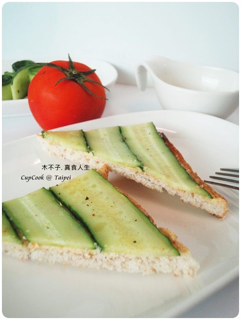 奶油小黃瓜烤吐司 cucumber (4)