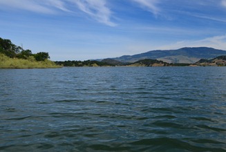 southern end of Emigrant Lake near Ashland Oregon