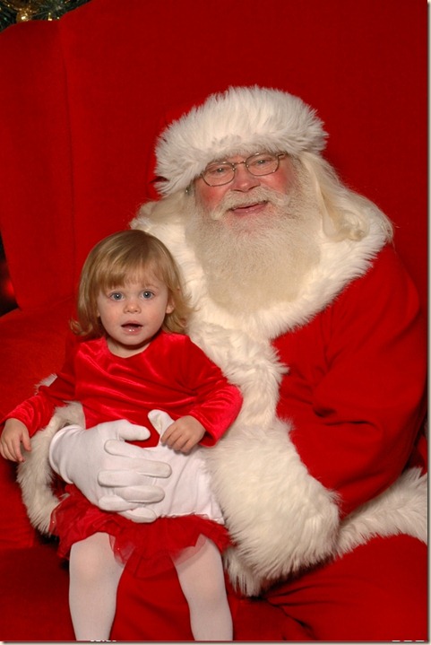 Rachel and Santa