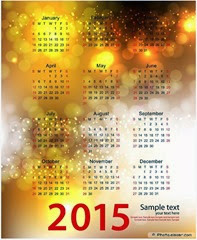 календарь 2015