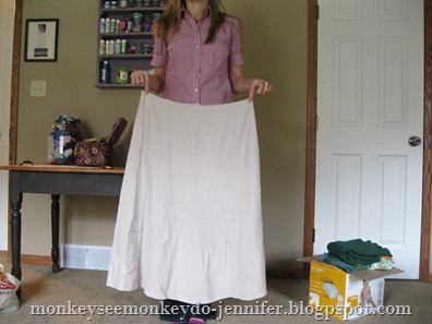 too large skirt refashion (3)