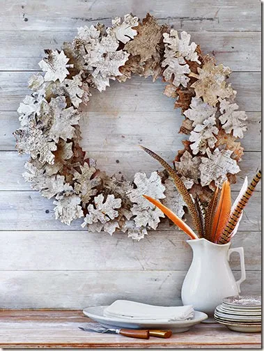 Country Living fall wreath