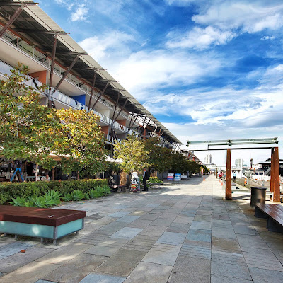 King Street Wharf Harbour walkway
