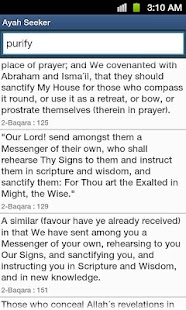 How to install Ayah Seeker: Search in Quran patch 11.01.2016 apk for pc