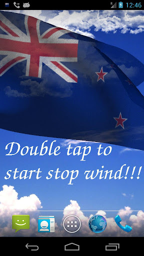 3D New Zealand Flag LWP +